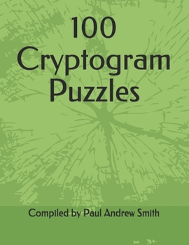 Paperback 100 Cryptogram Puzzles Book