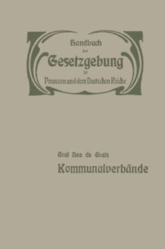 Paperback Der Preußische Staat: Kommunalverbände [German] Book