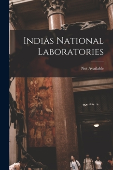 Paperback Indias National Laboratories Book