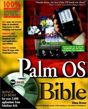 Paperback Palm OS Bible [With CDROM] Book