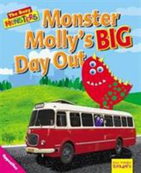 Paperback Busy Monsters: Monster Molly's BIG Day Out (Ruby Tuesday Readers: Busy Monsters) Book