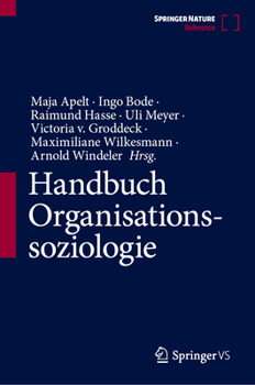 Hardcover Handbuch Organisationssoziologie [German] Book