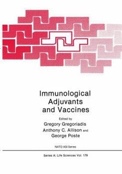 Paperback Immunological Adjuvants and Vaccines Book
