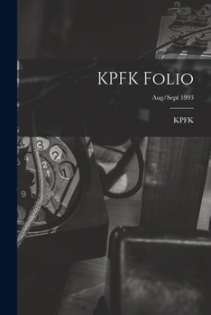 Paperback KPFK Folio; Aug/Sept 1993 Book