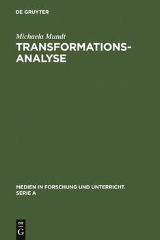 Hardcover Transformationsanalyse [German] Book