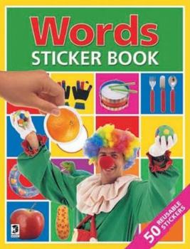 Paperback Sticker: Words Book
