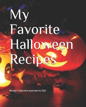 Paperback My Favorite Halloween Recipes Book