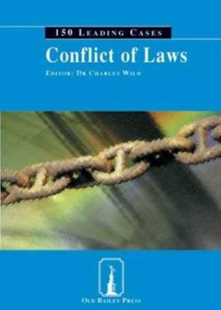 Paperback Conflict of Laws : 150 Leading Cases Book