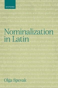 Hardcover Nominalization in Latin Book