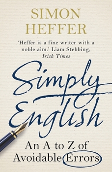 Paperback Simply English: An A-Z of Avoidable Errors Book