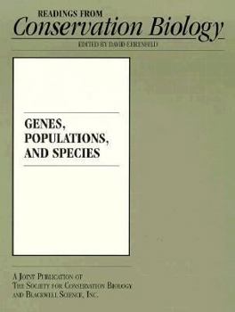Paperback Readings from Conservation Biology: Genes, Population Import Book