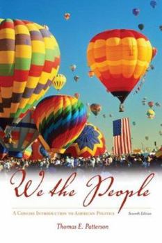 Paperback We the People: A Concise Introduction to American Politics Book