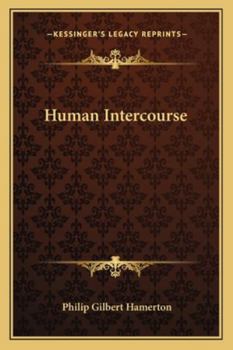 Paperback Human Intercourse Book