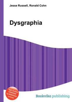 Paperback Dysgraphia Book