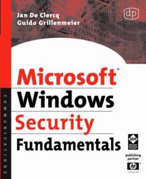 Paperback Microsoft Windows Security Fundamentals Book