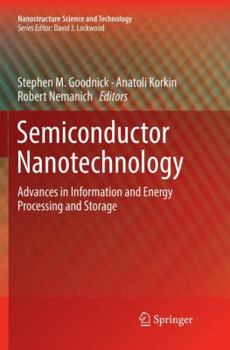 Paperback Semiconductor Nanotechnology: Advances in Information and Energy Processing and Storage Book