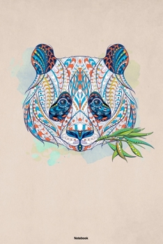 Notebook: Panda Polygon Animal Journal Abstract Geometric Pattern Composition Book Colorful Shapes Gift