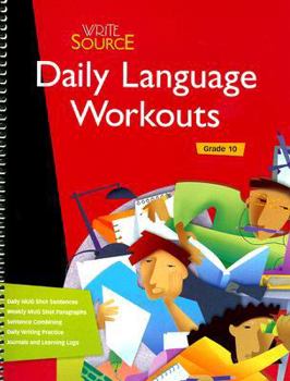 Paperback Daily Language Workouts Grade 10 Book