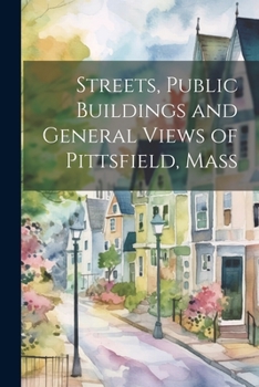 Paperback Streets, Public Buildings and General Views of Pittsfield, Mass Book