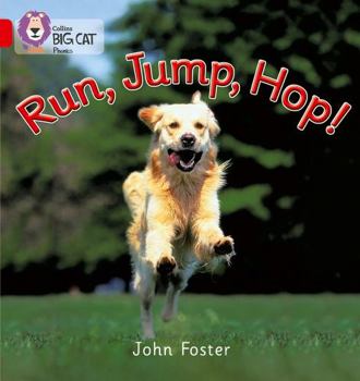 Paperback Run, Jump, Hop: Red / Band 2a Book