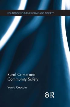 Paperback Rural Crime and Community Safety Book