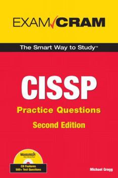 Paperback CISSP Practice Questions [With CDROM] Book