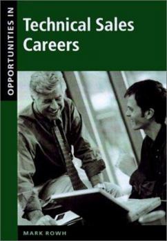 Hardcover Opportunities in Technical Sales Careers Book
