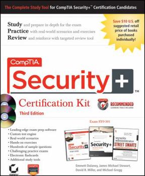 Paperback CompTIA Security+ Certification Kit: Exam SY0-301 [With CDROM] Book
