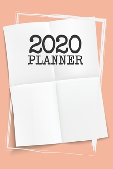 Paperback 2020 Planner: Daily Planner Undated 3 Month Daily Journal / Diary Book