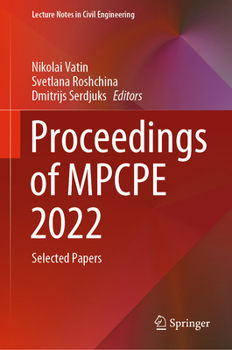 Hardcover Proceedings of Mpcpe 2022: Selected Papers Book