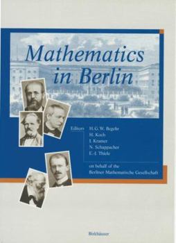 Paperback Mathematics in Berlin Book