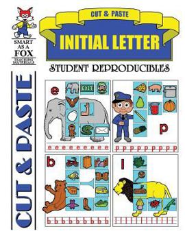 Paperback Cut and Paste Initial Letter Book