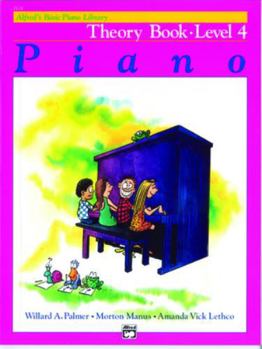 Paperback Alfred's Basic Piano Library Theory, Bk 4 (Alfred's Basic Piano Library, Bk 4) Book