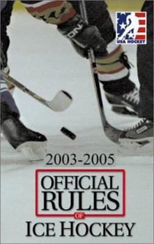 Paperback 2003-2005 Official Rules of Ice Hockey Book