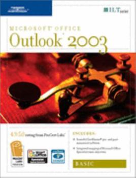 Spiral-bound Outlook 2003: Basic, 2nd Edition + Certblaster, Student Manual Book