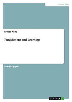 Paperback Punishment and Learning Book