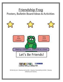 Paperback Friendship Frog Posters and Bulletin Board Ideas Activites Book