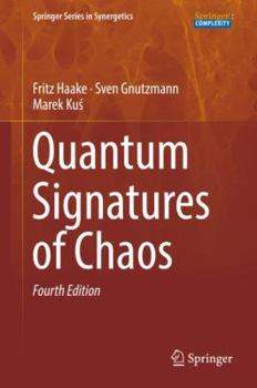 Hardcover Quantum Signatures of Chaos Book