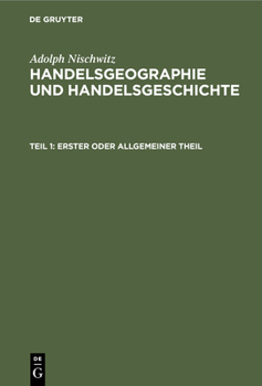 Hardcover Erster Oder Allgemeiner Theil [German] Book