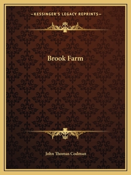 Paperback Brook Farm Book