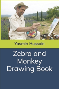 Paperback Zebra and Monkey Drawing Book