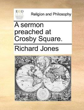 Paperback A sermon preached at Crosby Square. Book