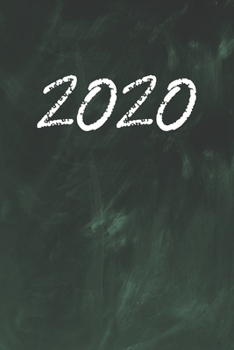 Paperback Grand Fantasy Designs: 2020 chalk on dark blackboard - Notebook 6x9 dot grid Book