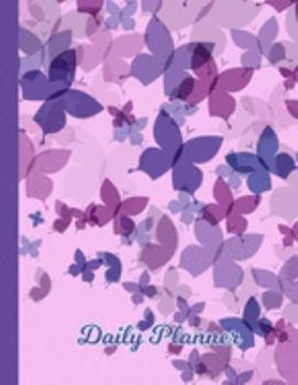 Planner: 2020 - 2021 Cute Butterfly Daily Planner | Fluttering Insect Butterflies for Girls & Women Cover | January 20 - December 20 | Writing ... | Plan Days, Set Goals & Get Stuff Done