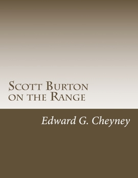 Paperback Scott Burton on the Range Book