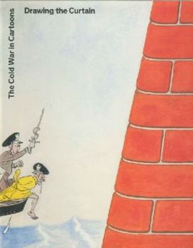 Hardcover Drawing the Curtain: Cold-War Cartoons Book