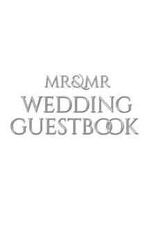 Paperback Mr and Mr wedding Guest Book: Weding Book