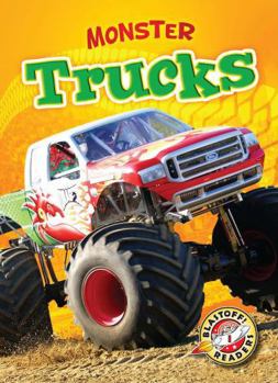 Library Binding Monster Trucks Book