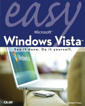 Paperback Easy Microsoft Windows Vista Book
