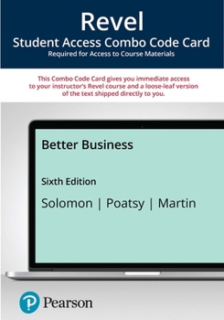 Printed Access Code Better Business -- Revel + Print Combo Access Code Book